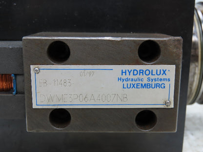 Moog Hydrolux PCMEE50A6G1304ZX3B 2-Way Proportional Cartridge Valve PCME 50