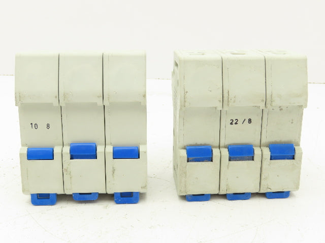 Gould US3J31 UltraSafe Fuse Holder 3 Pole 30A 600V Lot Of 2