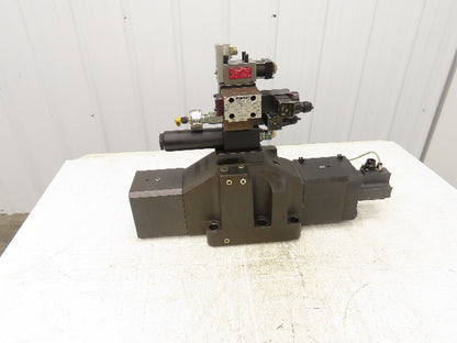 Moog WSH53P32C108CSBN Hydraulic Proportional Servo Valve Stack D633E714A