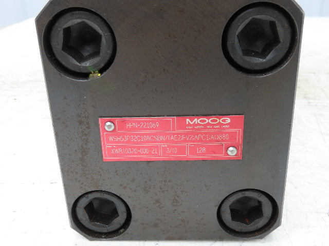 Moog WSH53P32C108CSBN Hydraulic Proportional Servo Valve Stack D633E714A