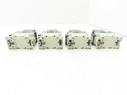ABB AF09-30-10-11 Contactor Auxiliary Contact 3PH 600V 25A Lot of 4
