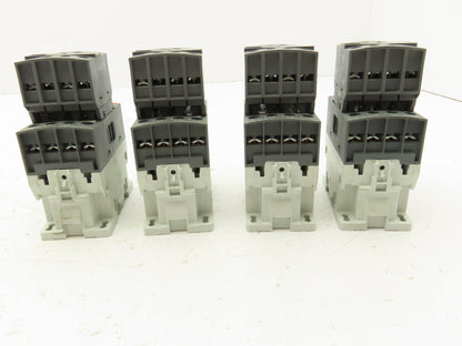 ABB AF09-30-10-11 Contactor Auxiliary Contact 3PH 600V 25A Lot of 4