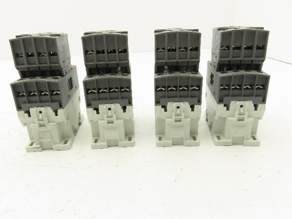 ABB AF09-30-10-11 Contactor Auxiliary Contact 3PH 600V 25A Lot of 4