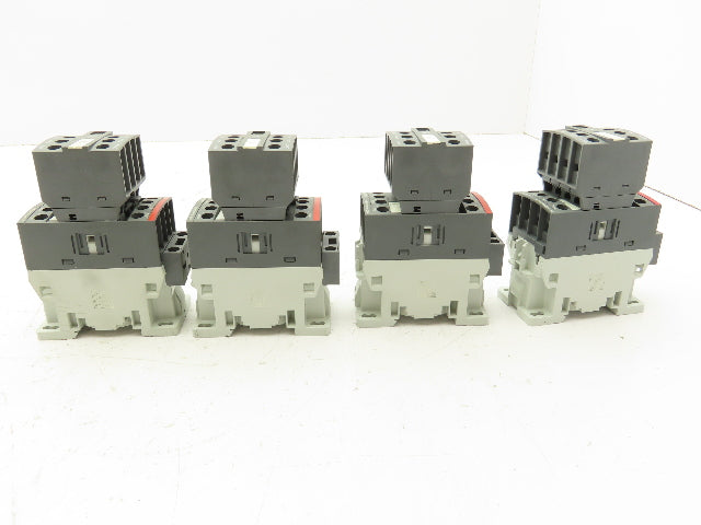 ABB AF09-30-10-11 Contactor Auxiliary Contact 3PH 600V 25A Lot of 4