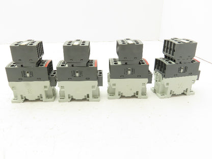 ABB AF09-30-10-11 Contactor Auxiliary Contact 3PH 600V 25A Lot of 4