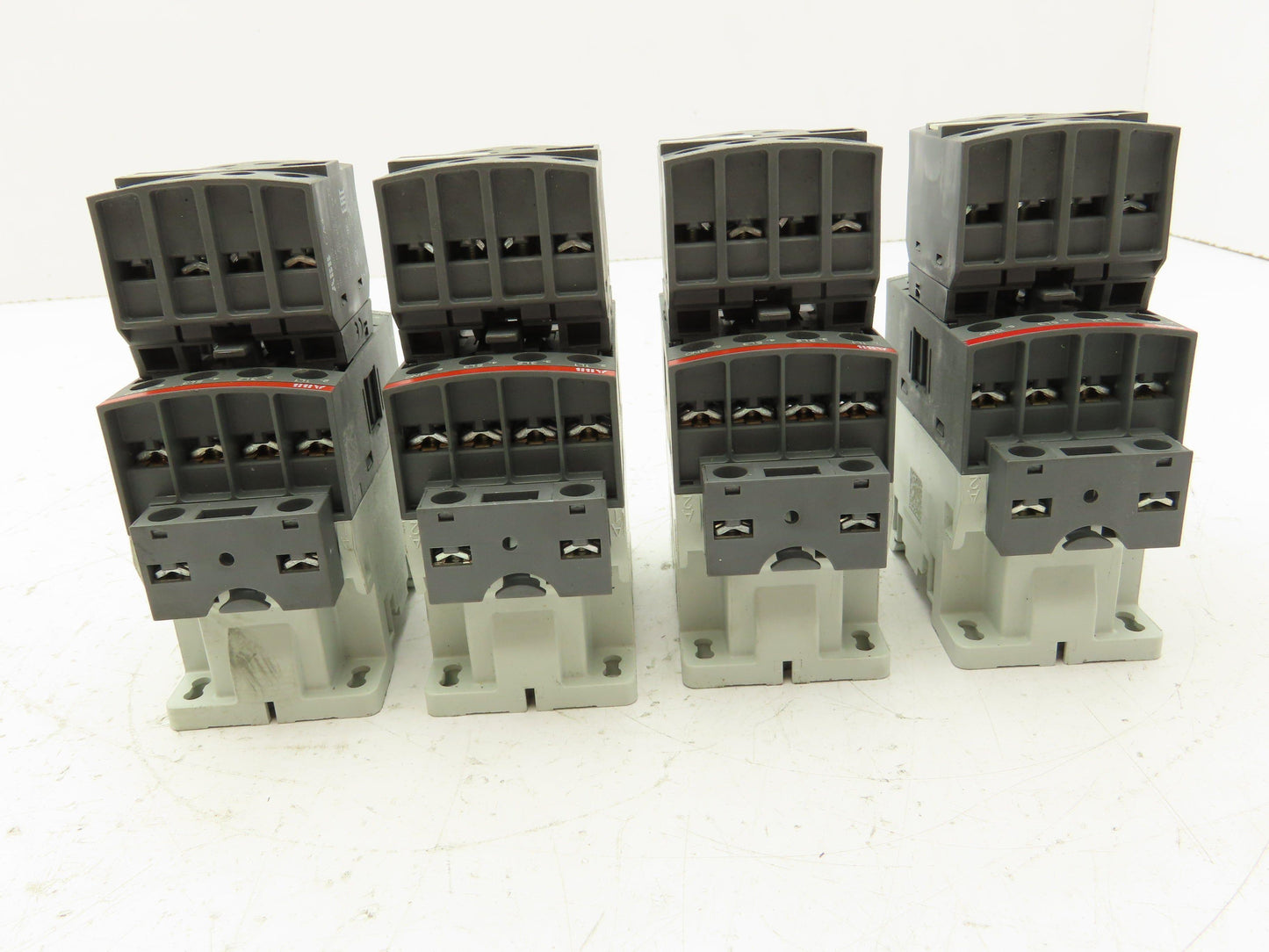 ABB AF09-30-10-11 Contactor Auxiliary Contact 3PH 600V 25A Lot of 4