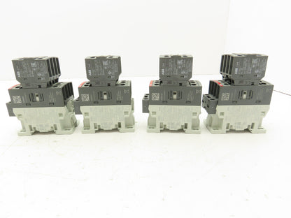 ABB AF09-30-10-11 Contactor Auxiliary Contact 3PH 600V 25A Lot of 4