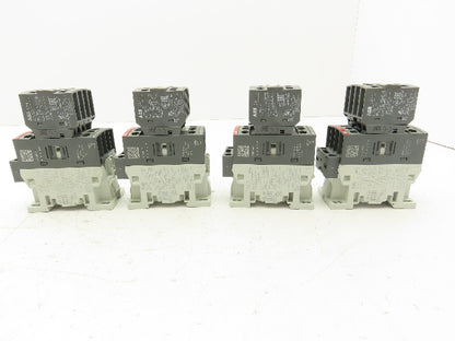 ABB AF09-30-10-11 Contactor Auxiliary Contact 3PH 600V 25A Lot of 4