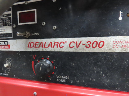 Lincoln 9939 IDEALARC CV 300 Mig Welder LN 7 Wire Feeder 230/460 Volt Tested