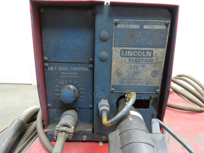 Lincoln 9939 IDEALARC CV 300 Mig Welder LN 7 Wire Feeder 230/460 Volt Tested