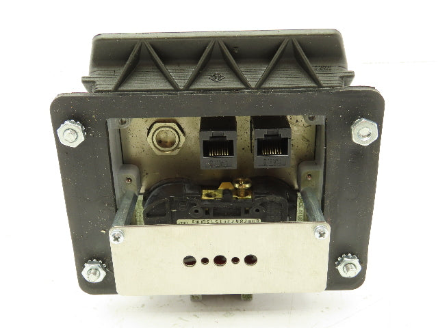 Mencom DP-2RJ45-32 Panel Interface Connector Duplex Outlet 15A 125V