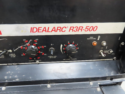 Lincoln IDEALARC R3R 500 Stick Welder Multi Process Switch Air Carbon Gouging