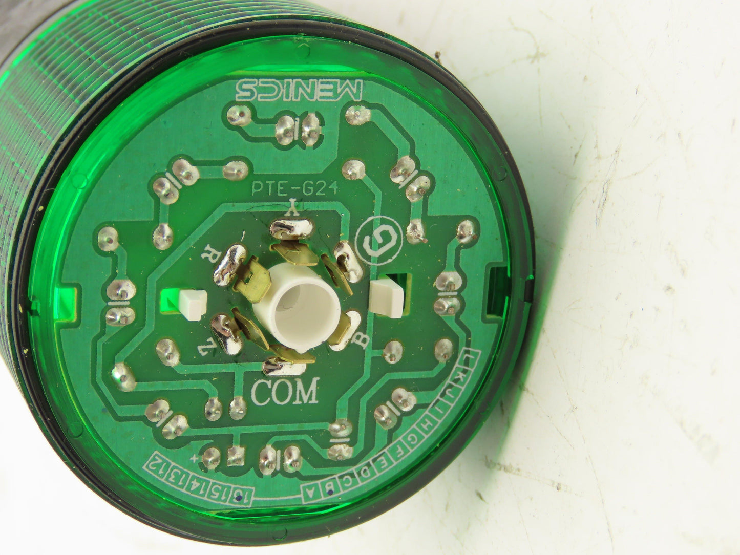 Menics PTE-T-302-RYG-B Modular Tower Stack LED Light 24V RED/GREEN/YELLOW Steady