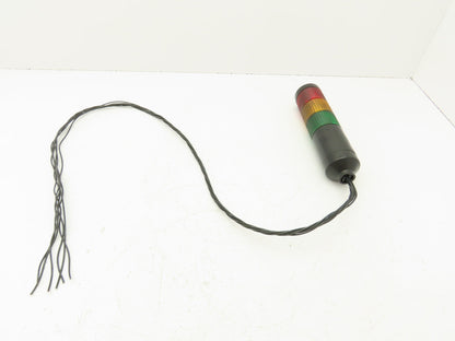 Menics PTE-T-302-RYG-B Modular Tower Stack LED Light 24V RED/GREEN/YELLOW Steady