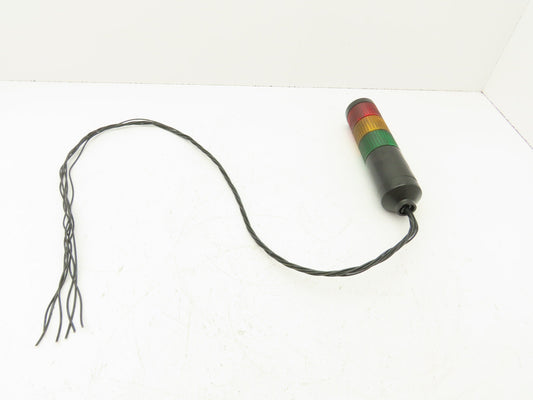 Menics PTE-T-302-RYG-B Modular Tower Stack LED Light 24V RED/GREEN/YELLOW Steady