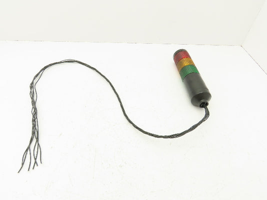 Menics PTE-T-302-RYG-B Modular Tower Stack LED Light 24V RED/GREEN/YELLOW Steady