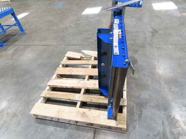 Lewco 30" x 36" Spring Loaded Walk-Thru Conveyor Gate 1.9" Roller 27"BF