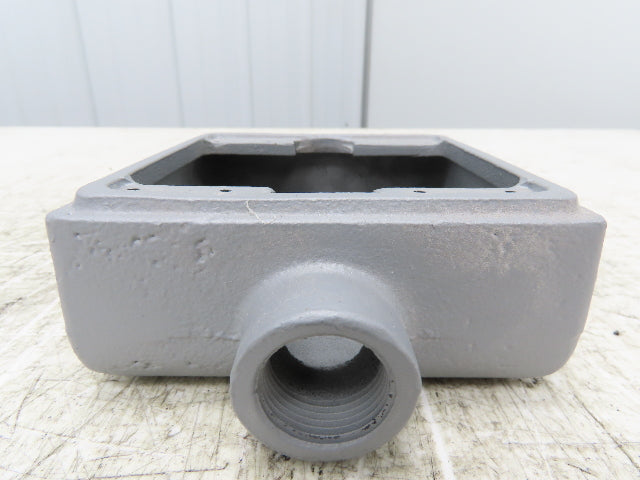 Appleton FS-2-75 FS Device Box 2 Gang 3/4" Shallow Malleable Iron Lot Of 2