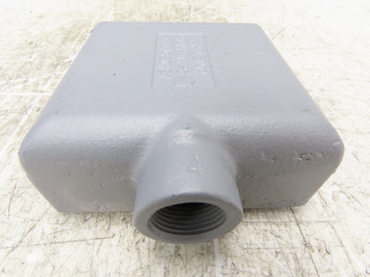 Appleton FS-2-75 FS Device Box 2 Gang 3/4" Shallow Malleable Iron Lot Of 2