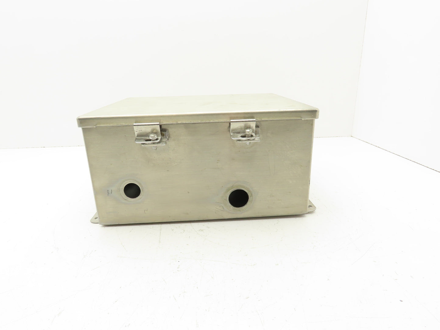 Hoffman A51 Electrical Enclosure Box 12x10x6"Continous Hinge Stainless Steel