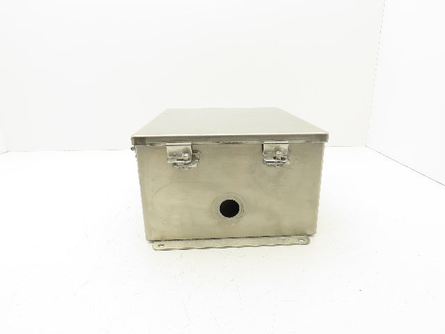 Hoffman A51 Electrical Enclosure Box 12x10x6"Continous Hinge Stainless Steel