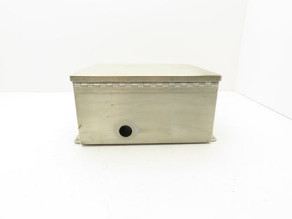 Hoffman A51 Electrical Enclosure Box 12x10x6"Continous Hinge Stainless Steel