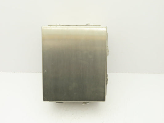 Hoffman A51 Electrical Enclosure Box 12x10x6"Continous Hinge Stainless Steel