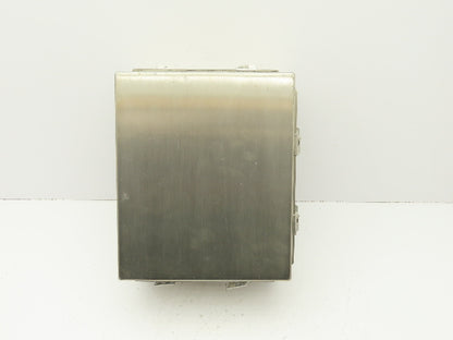Hoffman A51 Electrical Enclosure Box 12x10x6"Continous Hinge Stainless Steel