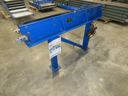 Pneumatic Push Arm Box Pusher for Roller Conveyor 31" Height 39" Stroke
