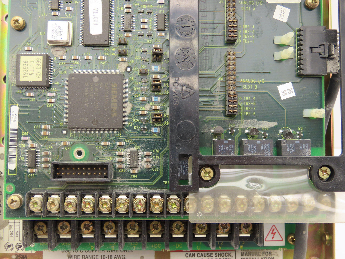 Allen Bradley 1336S-BRF50-AN-EN-GMS5 Variable Speed Drive 460V 3 Phase 5HP Ser.B