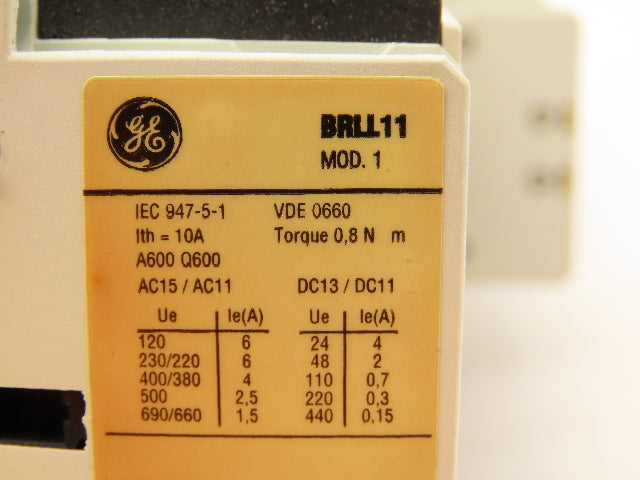 General Electric RL4RD040T Contactor Relay 24V Coil Lot of 6