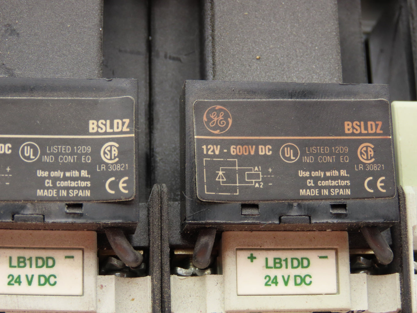 General Electric RL4RD040T Contactor Relay 24V Coil Lot of 6