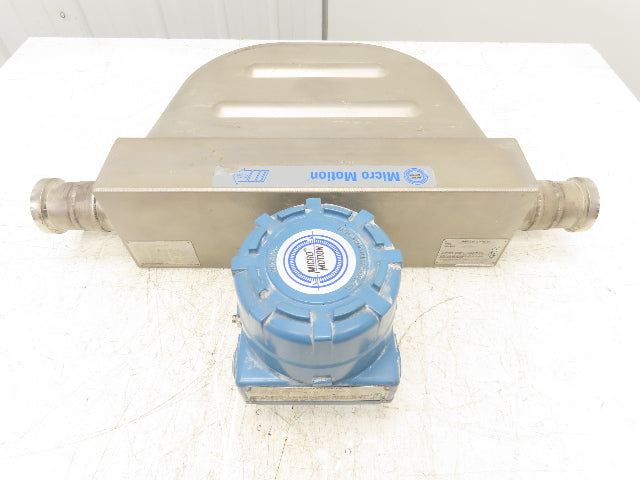 Micro Motion R200SS999U Mass Flow Sensor 2" Remote Flow Transmitter