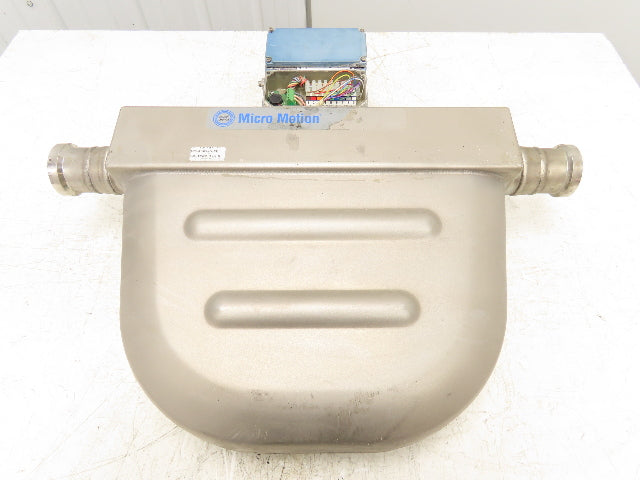 Micro Motion R200SS999U Mass Flow Sensor 2" Remote Flow Transmitter