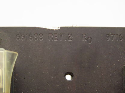 661688 Relay Panel Heat Sink w/6 Solid State Relays RA4850-D12