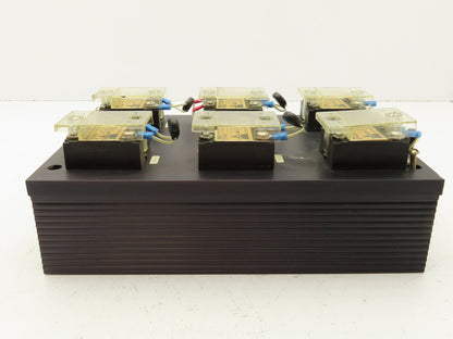 661688 Relay Panel Heat Sink w/6 Solid State Relays RA4850-D12