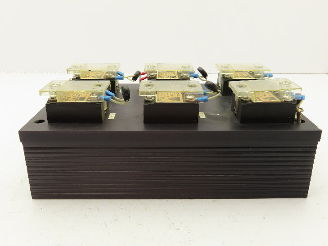 661688 Relay Panel Heat Sink w/6 Solid State Relays RA4850-D12