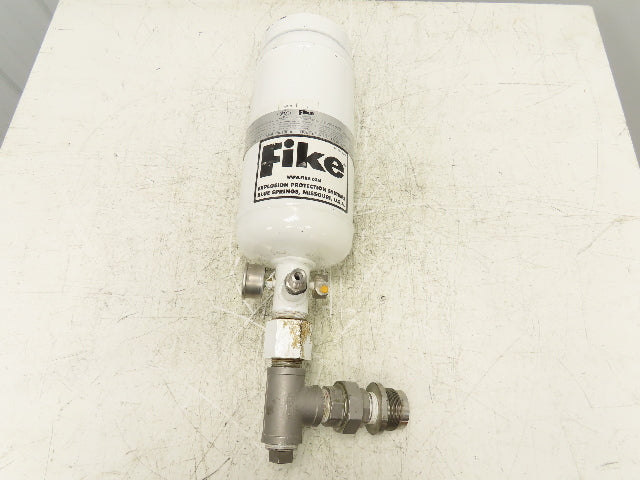 Fike E70-035-FGSBC Explosion Protection Unit 2 Gallon Tank 500 PSI
