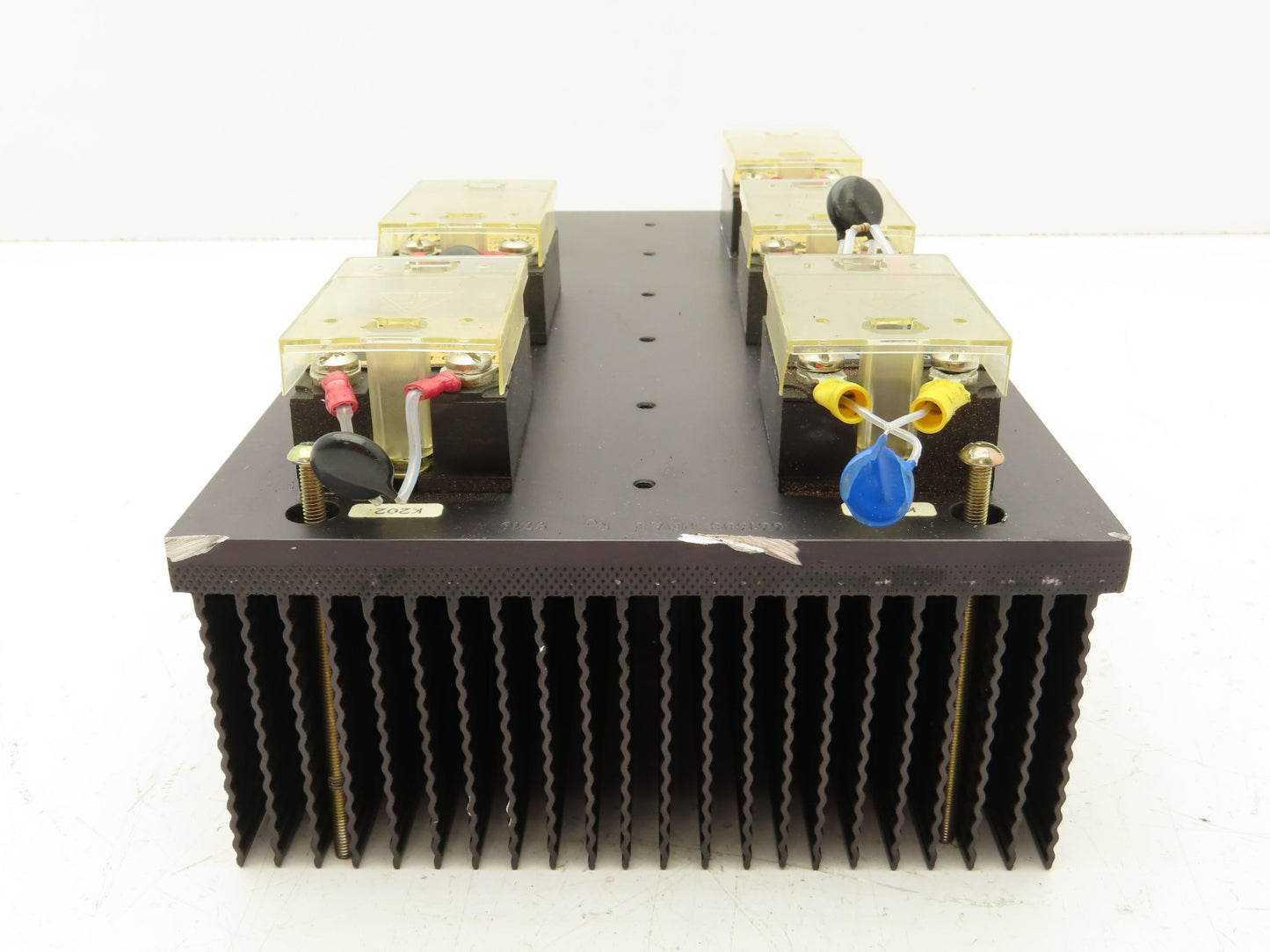 661688 Relay Panel Heat Sink w/5 Solid State Relays RA4850-D12