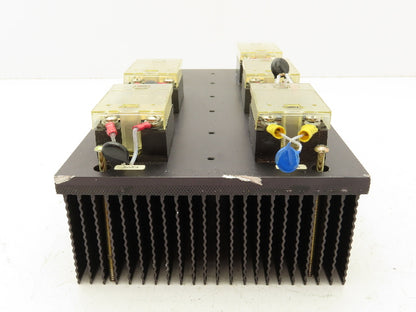 661688 Relay Panel Heat Sink w/5 Solid State Relays RA4850-D12