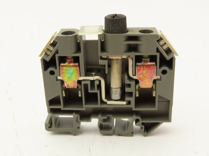 Wieland WK 10/SIU Fuse Terminal Block DIN Rail 600V 15A Lot of 17
