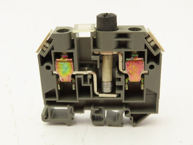 Wieland WK 10/SIU Fuse Terminal Block DIN Rail 600V 15A Lot of 17