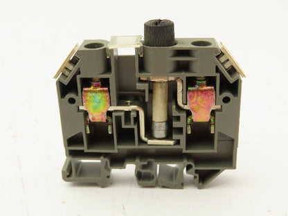 Wieland WK 10/SIU Fuse Terminal Block DIN Rail 600V 15A Lot of 17