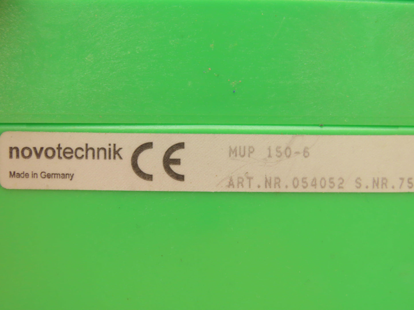 Novotechnik MUP 150-6 Signal Conditioner Transducer for Position Sensor