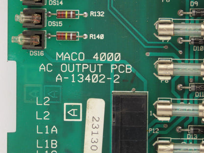 Barber Coleman A-13402-2 Maco 4000 AC Output Circuit Board PCB