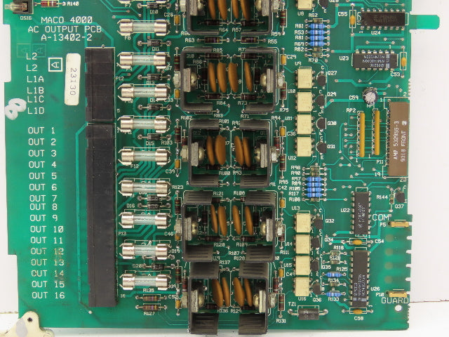 Barber Coleman A-13402-2 Maco 4000 AC Output Circuit Board PCB