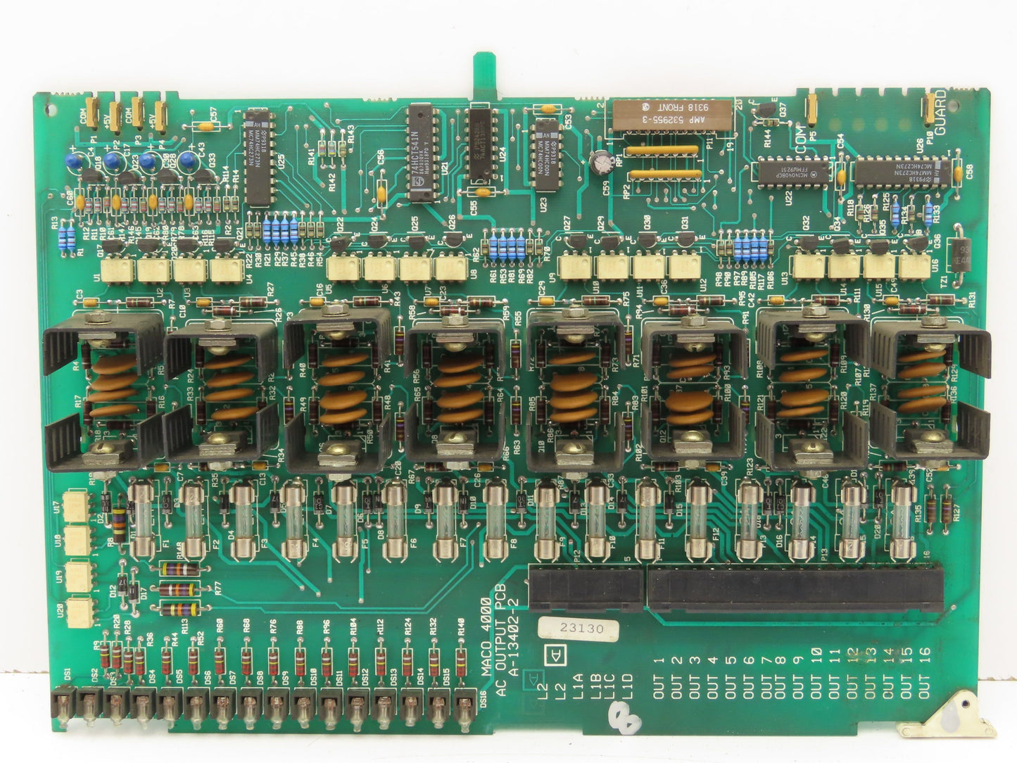 Barber Coleman A-13402-2 Maco 4000 AC Output Circuit Board PCB