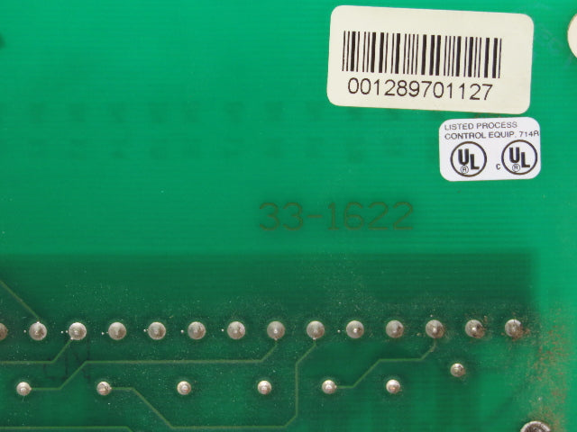 Barber Colman A-13900 Input PCB Lower Circuit Board 33-1622