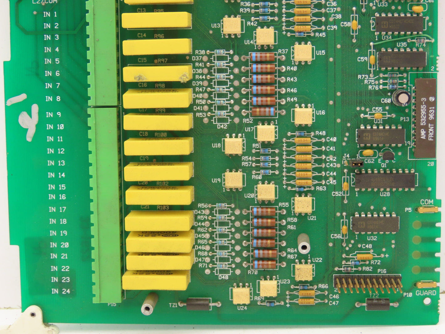 Barber Colman A-13900 Input PCB Lower Circuit Board 33-1622