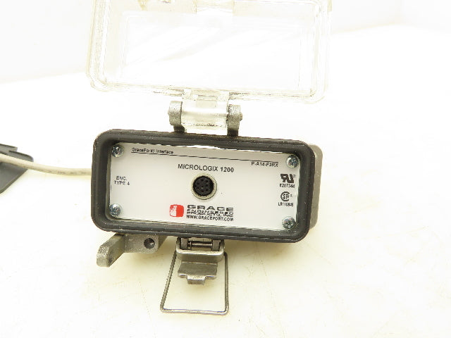 Graceport P-A14-F3RX Micrologix 1200 Panel Interface Connector 8 Pin MDIN Cable